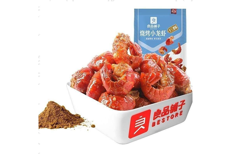 良品铺子烧烤小龙虾十三香味 60G